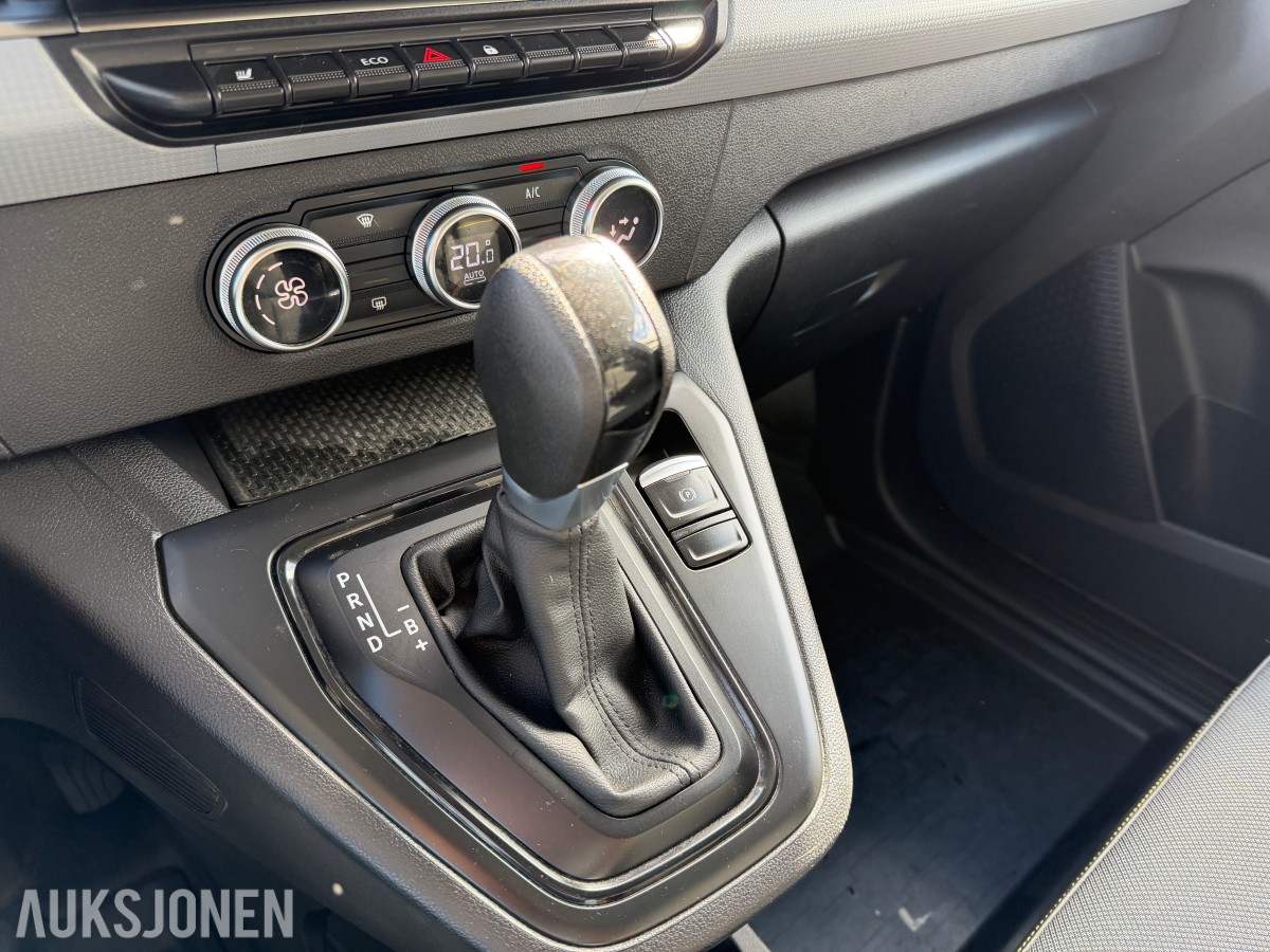 2022 RENAULT KANGOO E-TECH ELECTRIC L1 3-SETER 2X SKYVEDØRER