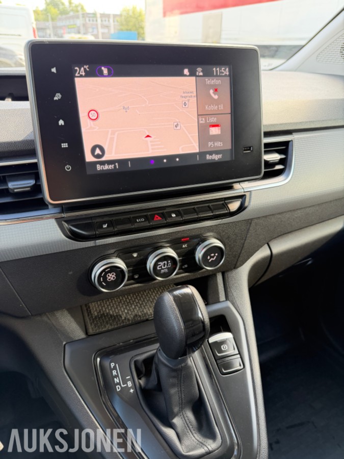 2022 RENAULT KANGOO E-TECH ELECTRIC L1 3-SETER 2X SKYVEDØRER