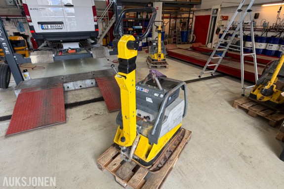 2021 Wacker Neuson DPU6555Heh vibroplate - 495 kg driftsvekt - 9,6 kW Hatz dieselmotor - 99,8 timer - elektrisk start ⁠
