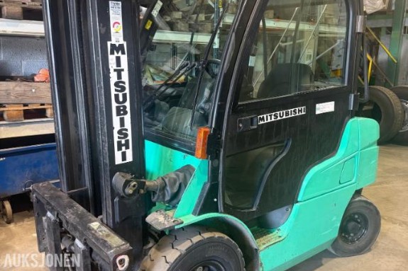 2008 Mitsubishi FD25N Gaffeltruck, 4674 timer