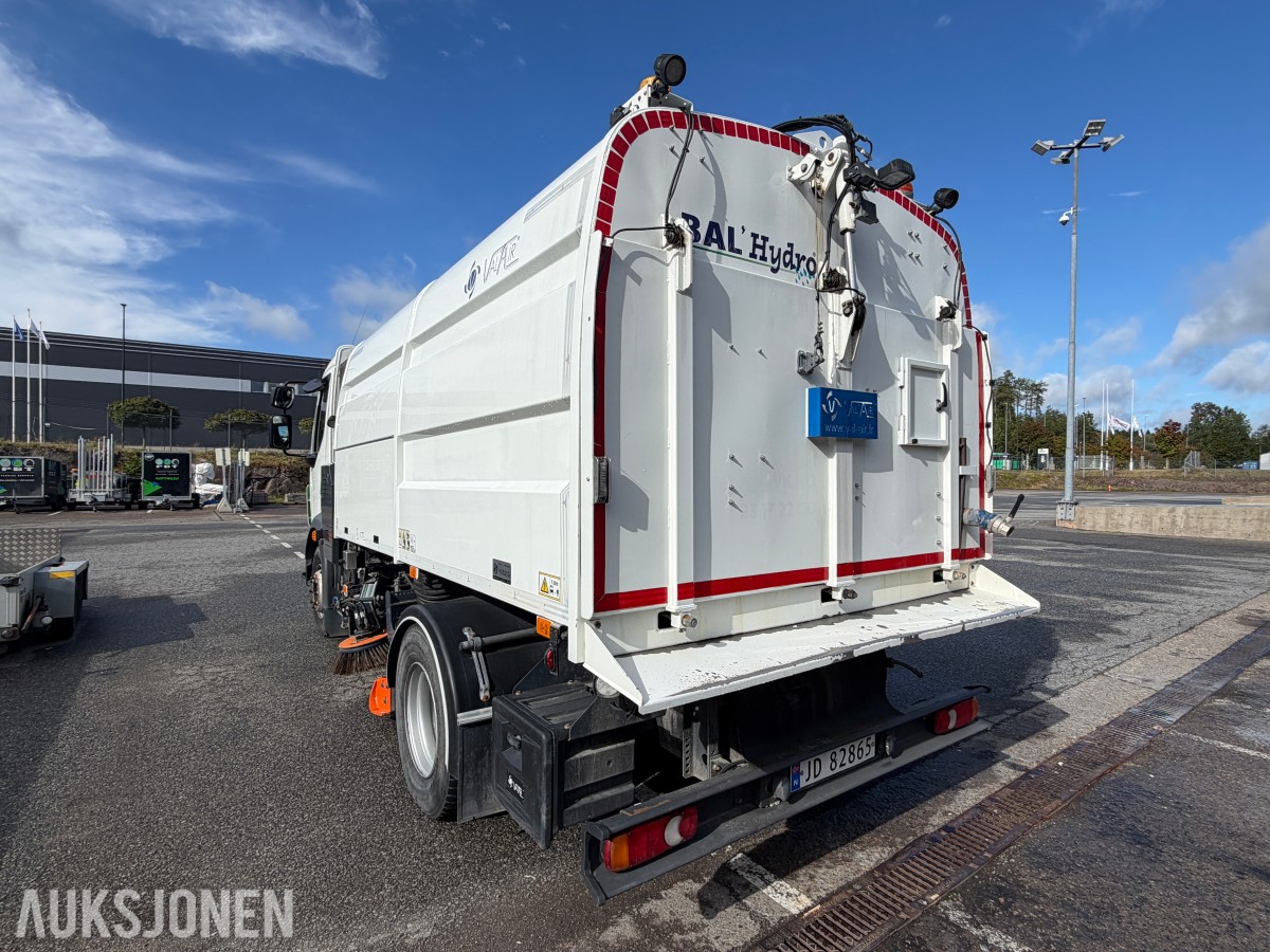 2018 Volvo FL 280 4x2 feiebil - 6 m³ påbygg - 69 250 km - Euro 6T - to sidekoster