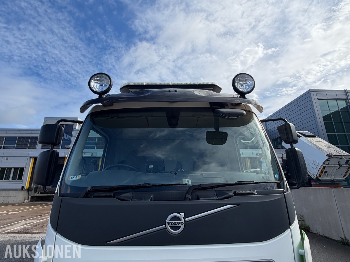 2018 Volvo FL 280 4x2 feiebil - 6 m³ påbygg - 69 250 km - Euro 6T - to sidekoster
