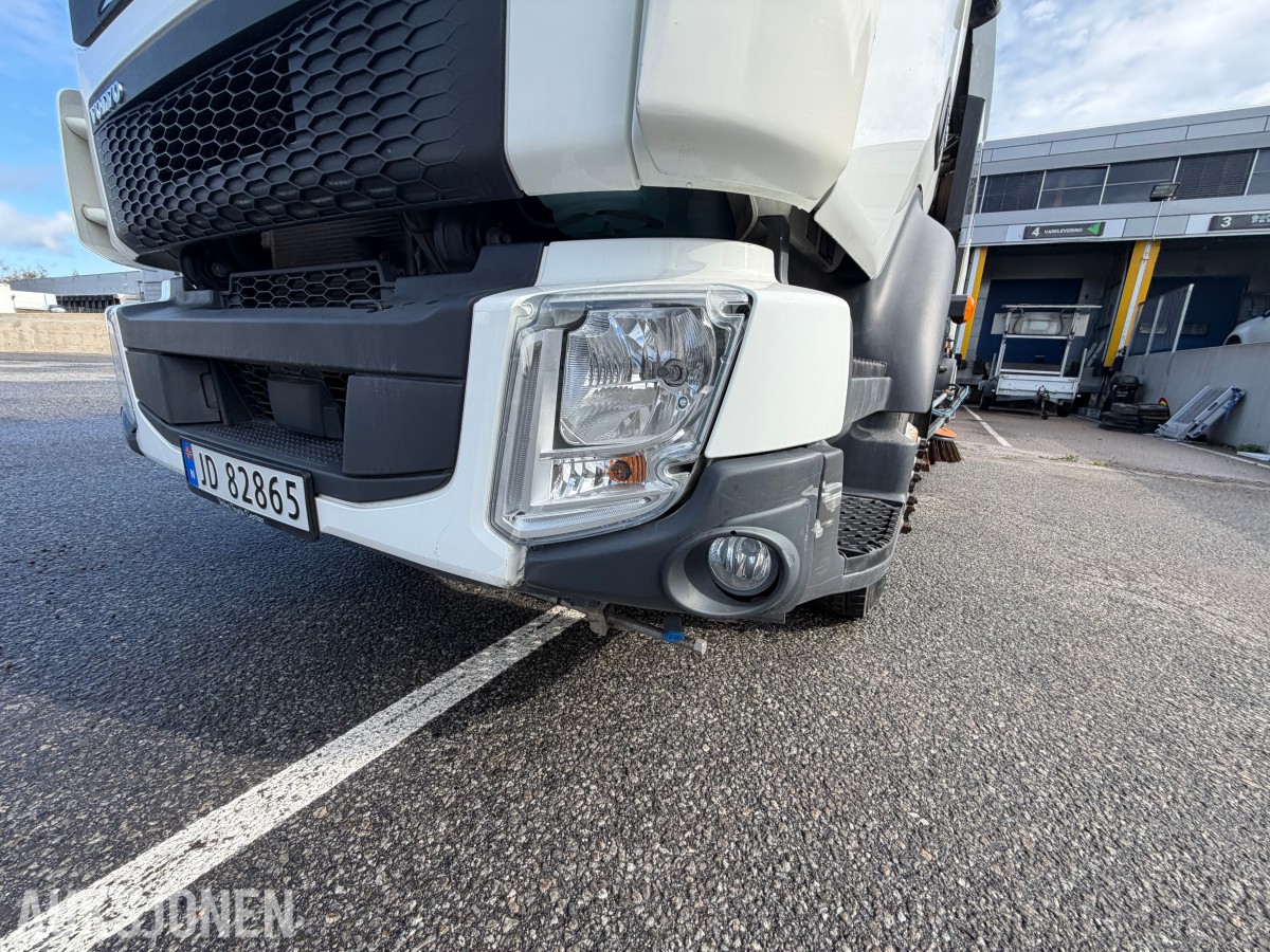 2018 Volvo FL 280 4x2 feiebil - 6 m³ påbygg - 69 250 km - Euro 6T - to sidekoster