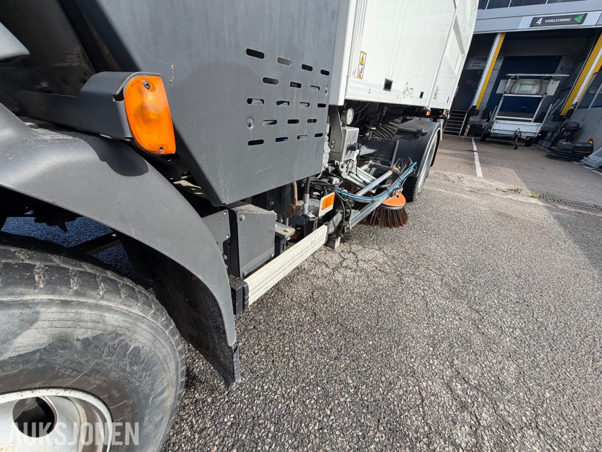 2018 Volvo FL 280 4x2 feiebil - 6 m³ påbygg - 69 250 km - Euro 6T - to sidekoster