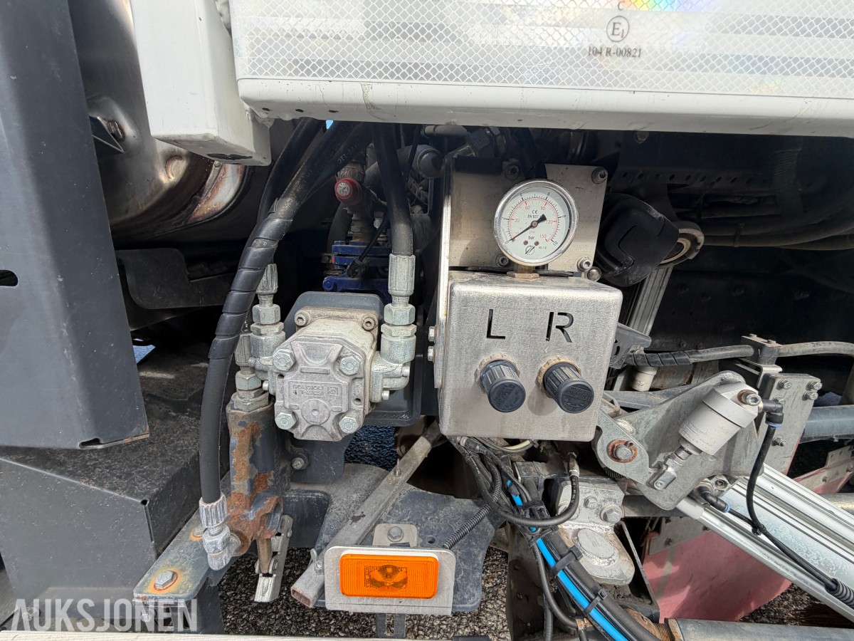 2018 Volvo FL 280 4x2 feiebil - 6 m³ påbygg - 69 250 km - Euro 6T - to sidekoster