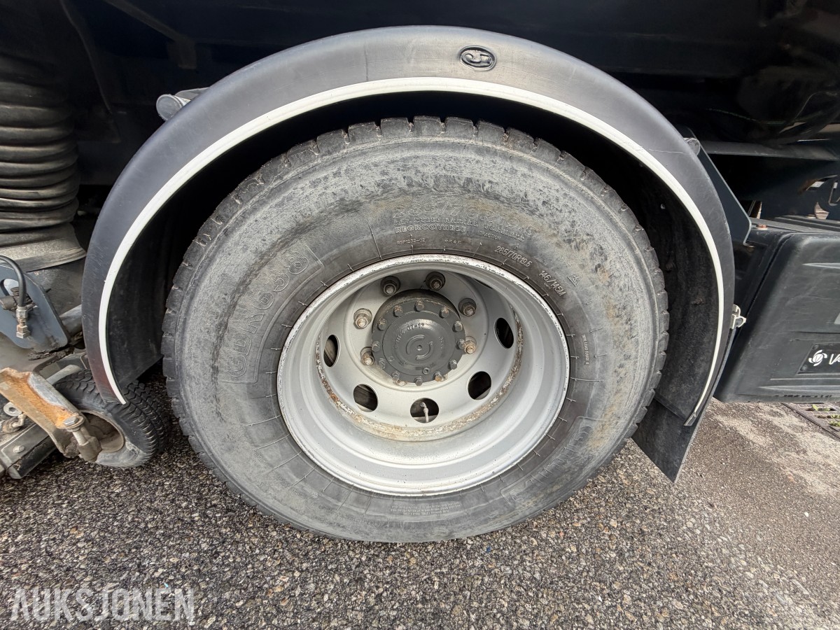 2018 Volvo FL 280 4x2 feiebil - 6 m³ påbygg - 69 250 km - Euro 6T - to sidekoster