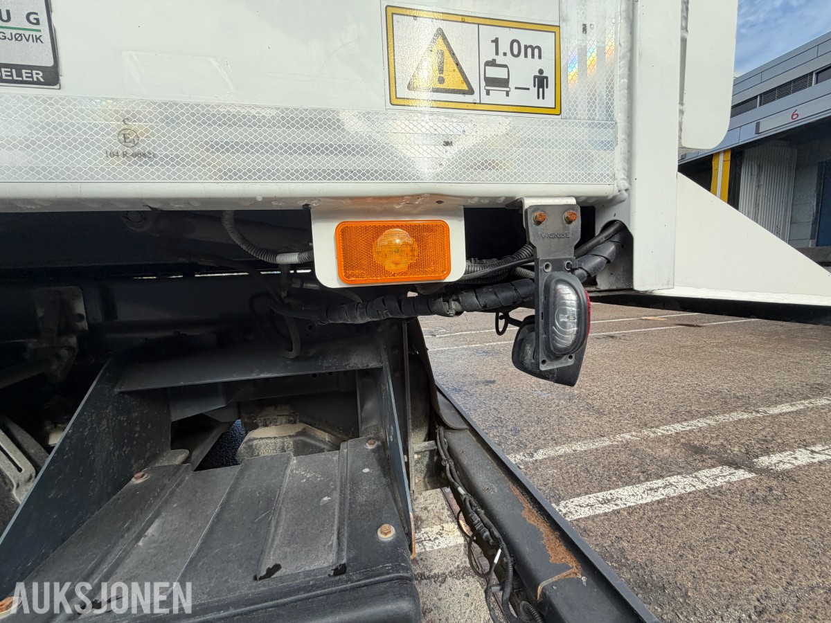 2018 Volvo FL 280 4x2 feiebil - 6 m³ påbygg - 69 250 km - Euro 6T - to sidekoster