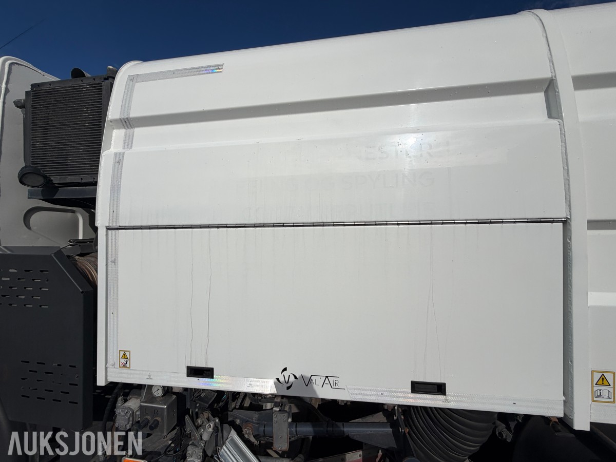 2018 Volvo FL 280 4x2 feiebil - 6 m³ påbygg - 69 250 km - Euro 6T - to sidekoster