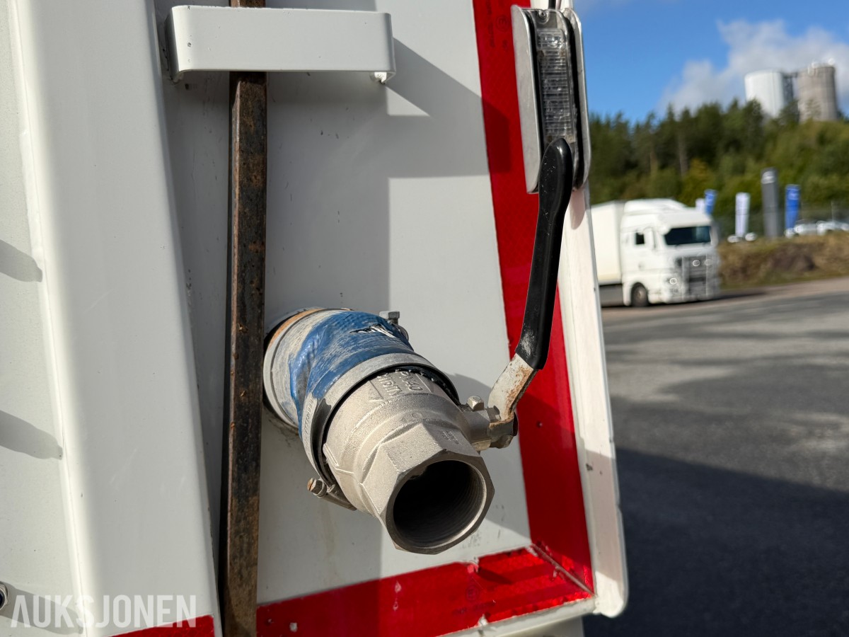 2018 Volvo FL 280 4x2 feiebil - 6 m³ påbygg - 69 250 km - Euro 6T - to sidekoster
