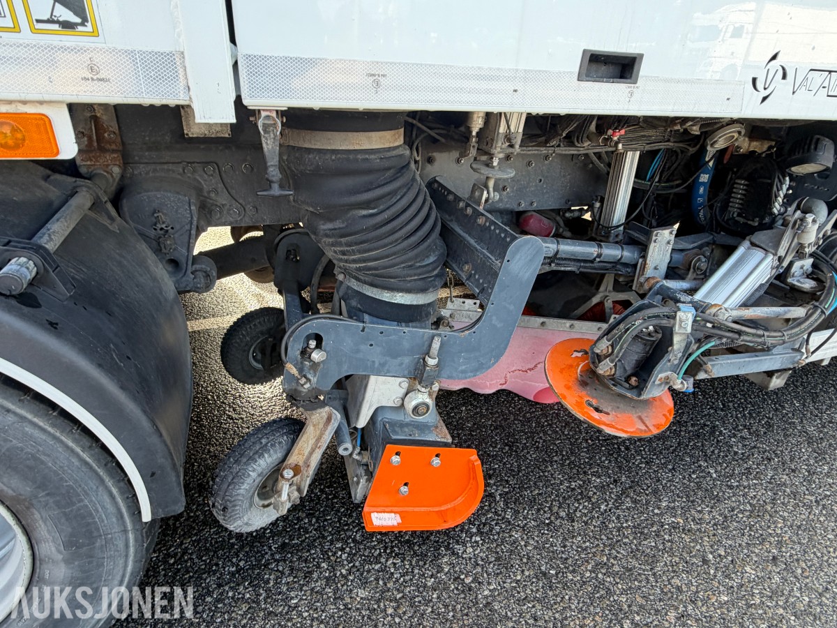 2018 Volvo FL 280 4x2 feiebil - 6 m³ påbygg - 69 250 km - Euro 6T - to sidekoster