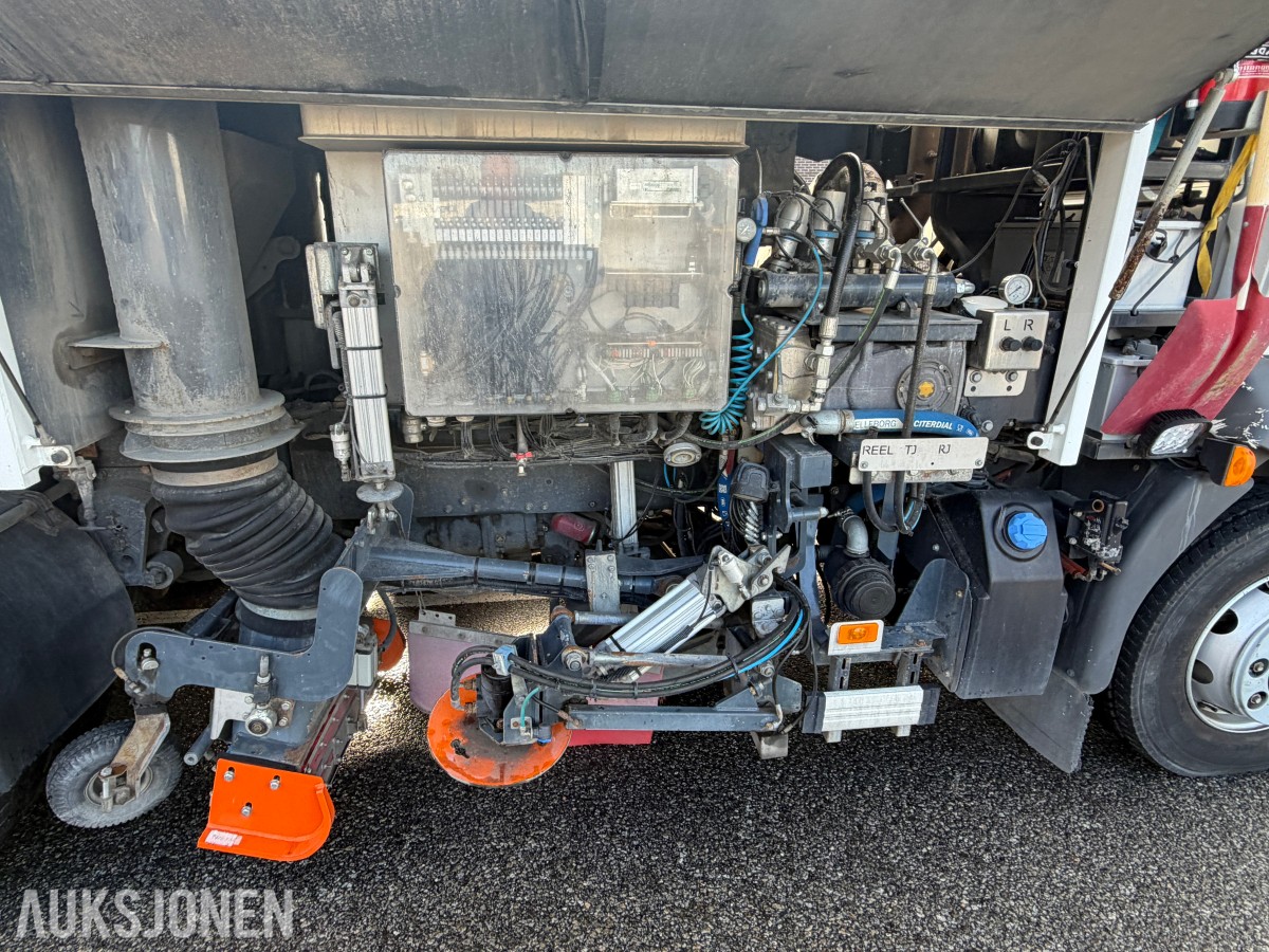 2018 Volvo FL 280 4x2 feiebil - 6 m³ påbygg - 69 250 km - Euro 6T - to sidekoster