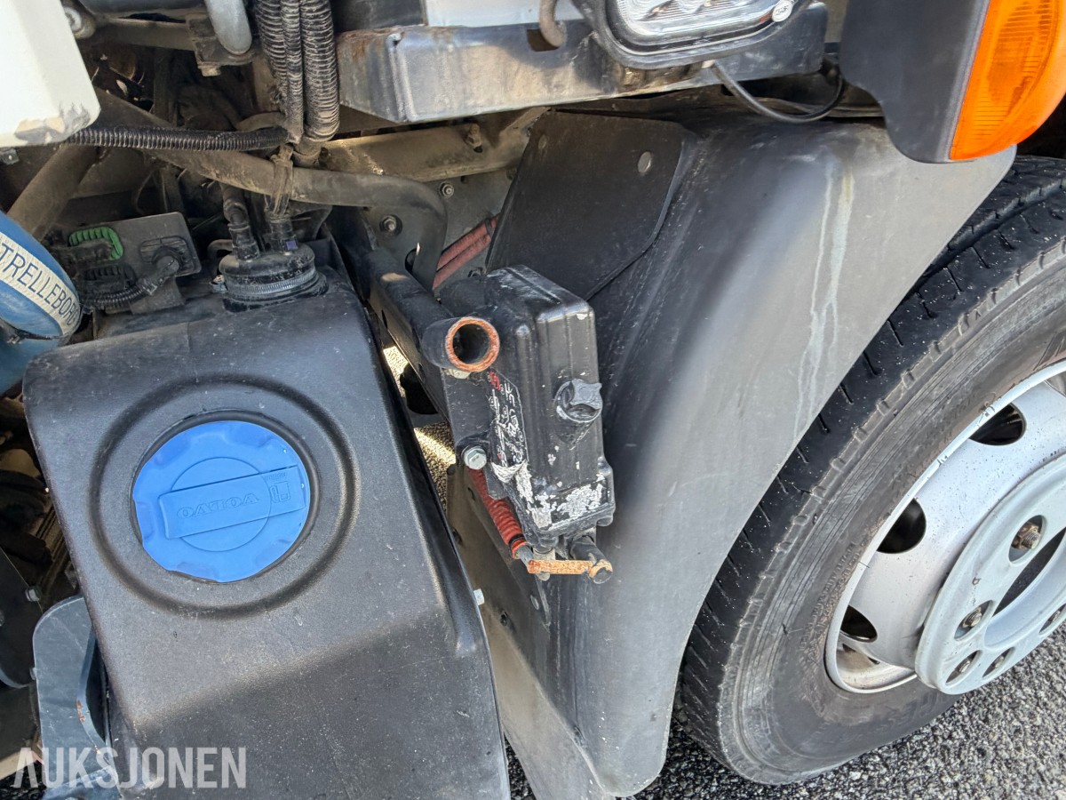 2018 Volvo FL 280 4x2 feiebil - 6 m³ påbygg - 69 250 km - Euro 6T - to sidekoster