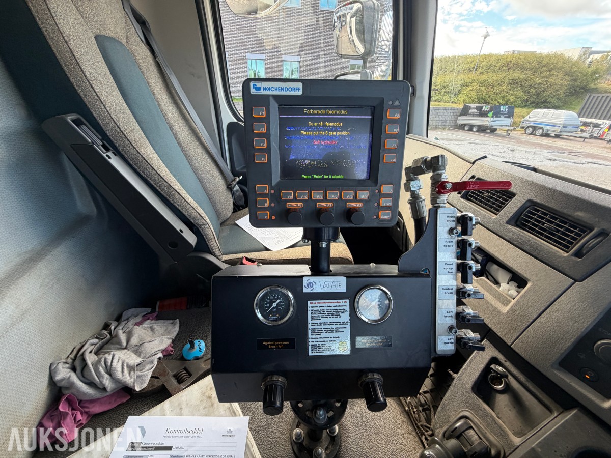 2018 Volvo FL 280 4x2 feiebil - 6 m³ påbygg - 69 250 km - Euro 6T - to sidekoster