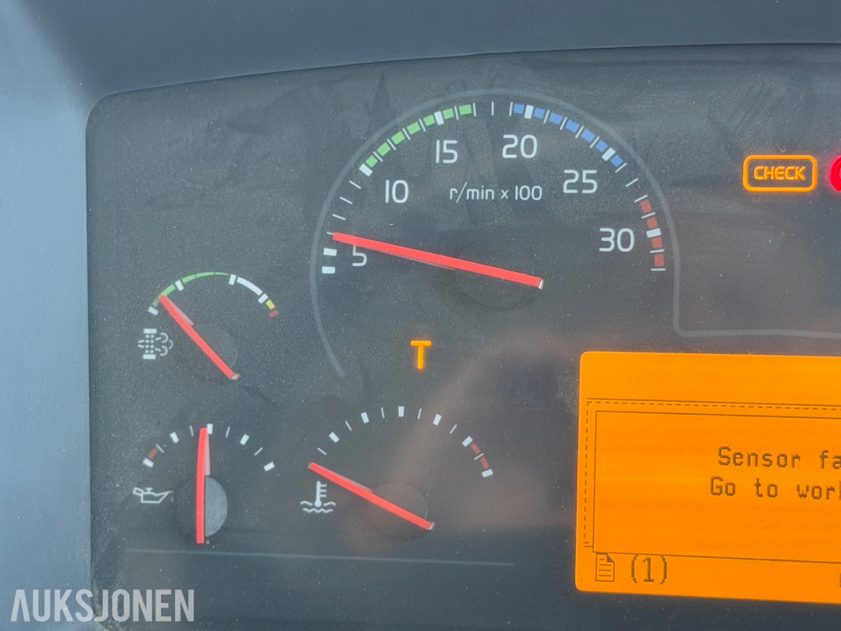 2018 Volvo FL 280 4x2 feiebil - 6 m³ påbygg - 69 250 km - Euro 6T - to sidekoster