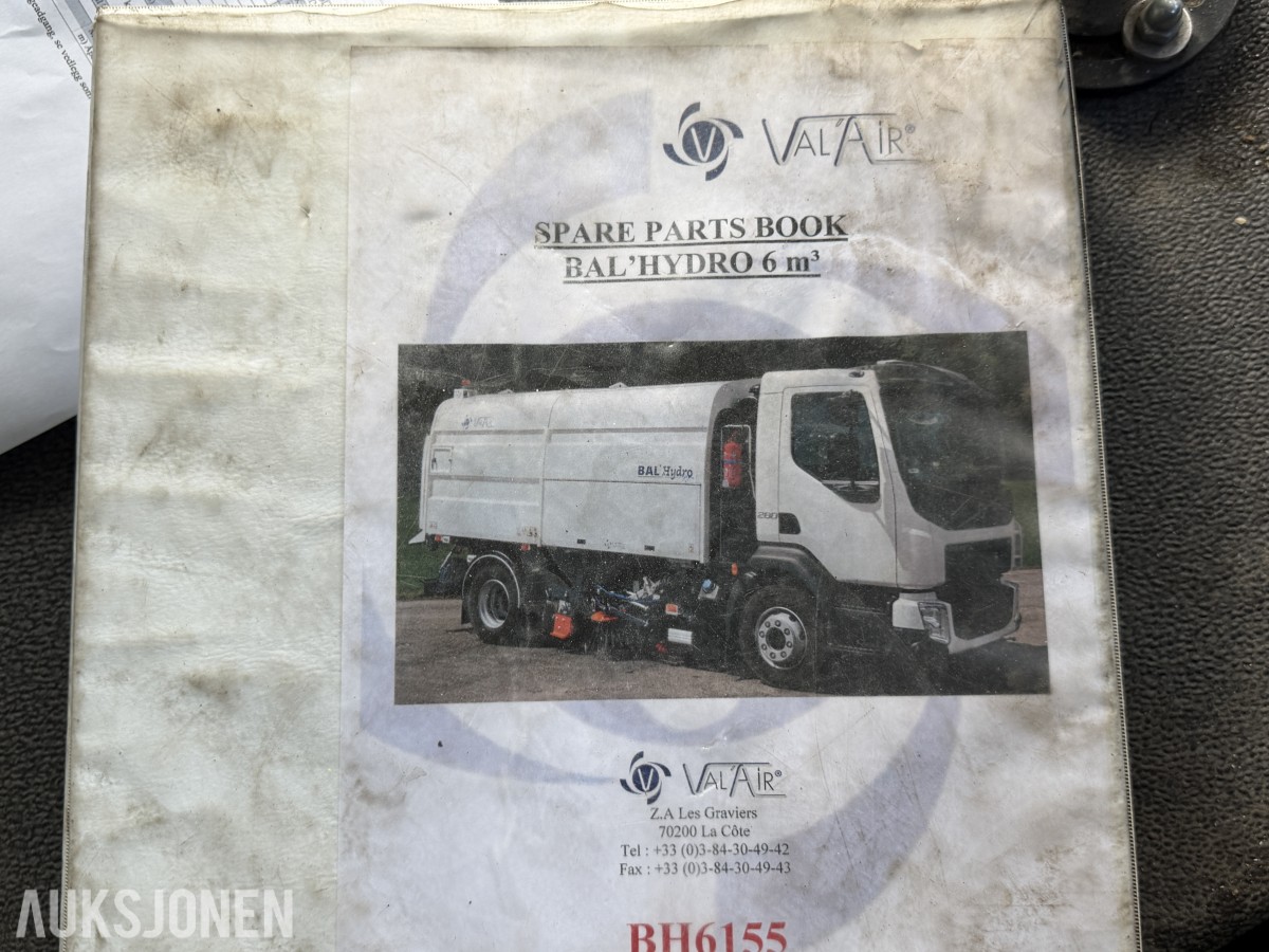2018 Volvo FL 280 4x2 feiebil - 6 m³ påbygg - 69 250 km - Euro 6T - to sidekoster