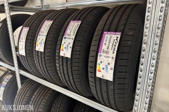 NYTT - 4 Stk. Nexen N'Fera Primus 215/55 R17 Sommerdekk