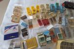 Stort parti dentalbor, endodontiske instrumenter og tannlegeutstyr