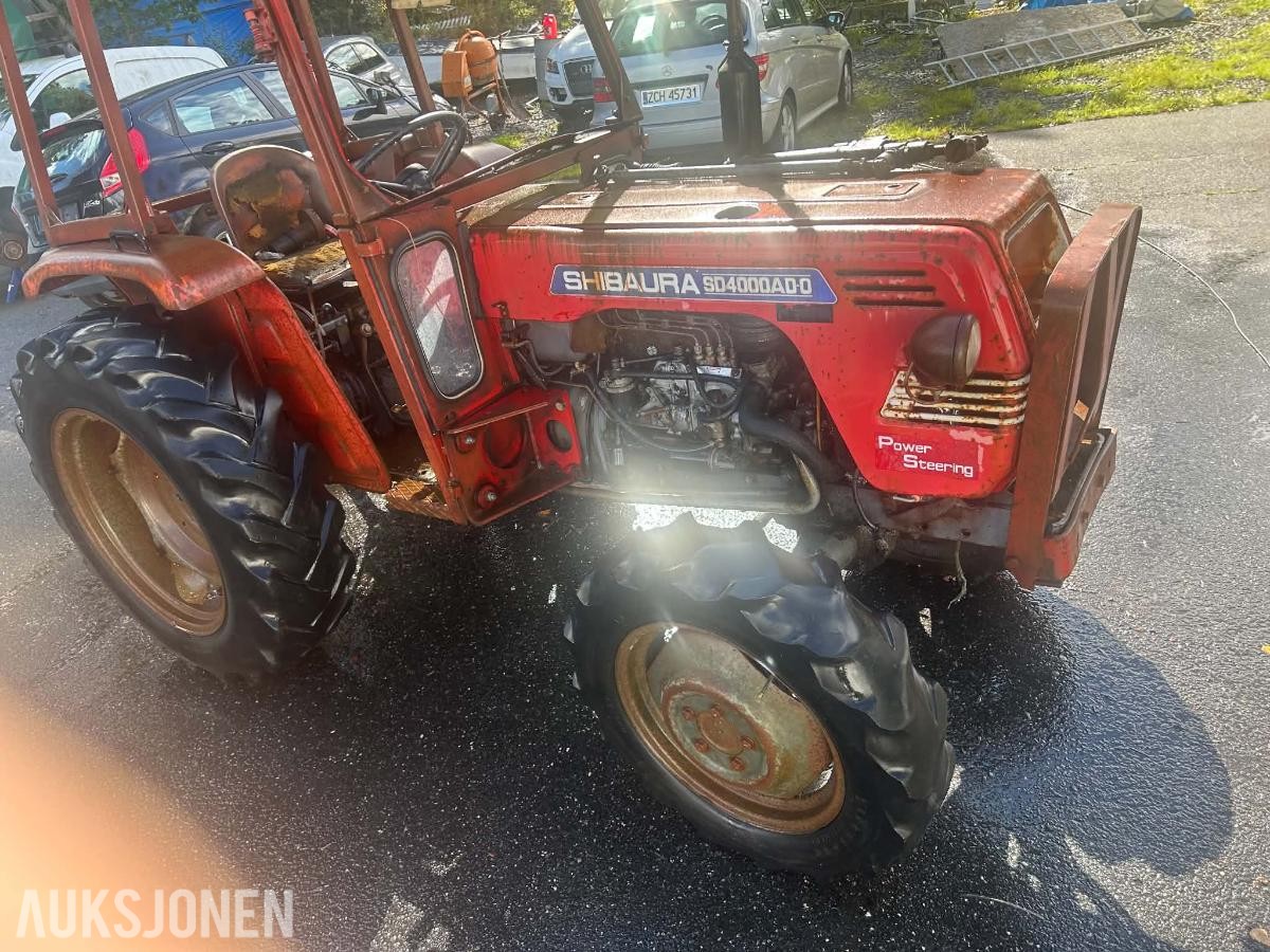 1980 SHIBAURA SD4000AD-0 traktor rep objekt - ingen minstepris