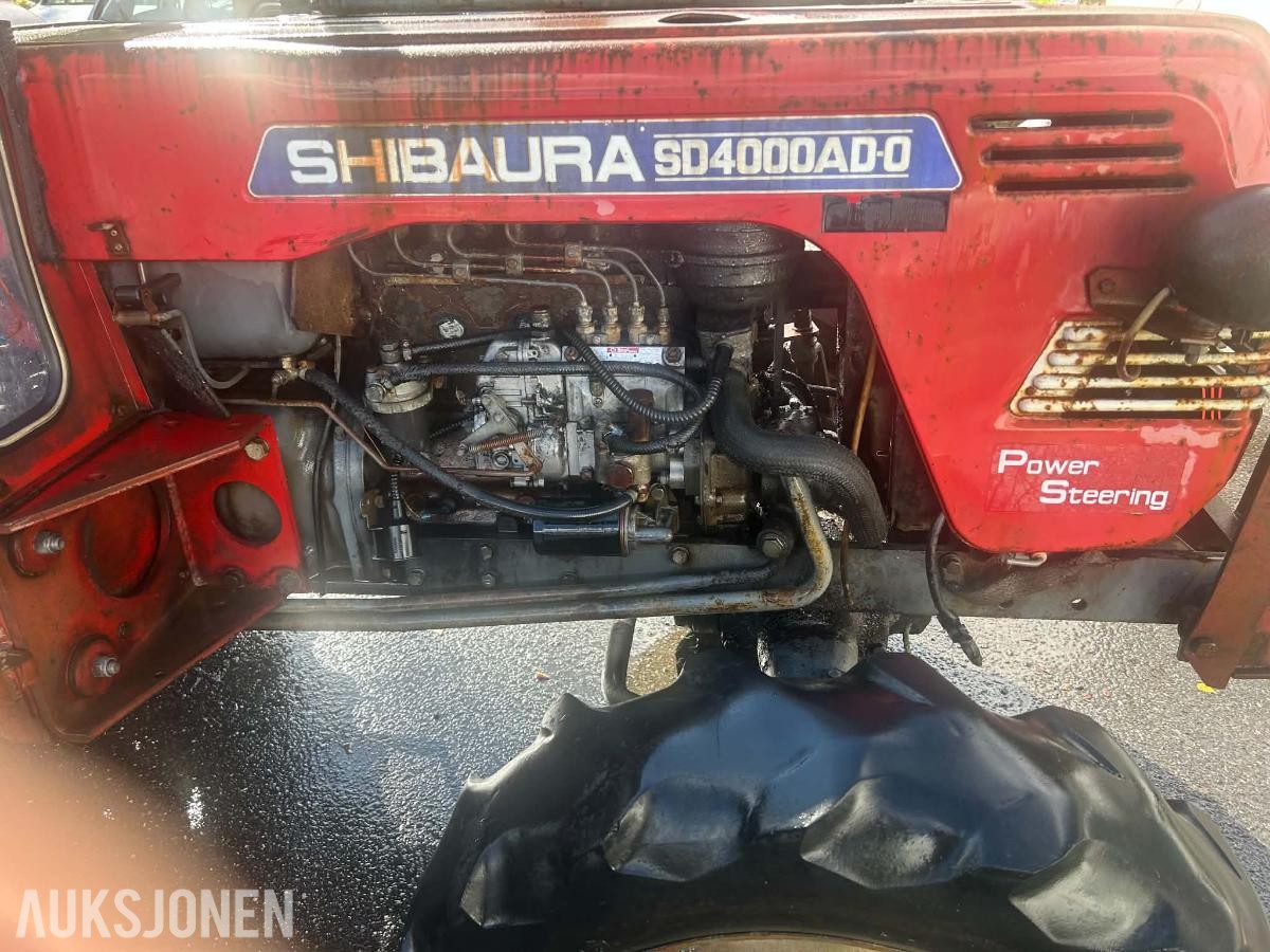 1980 SHIBAURA SD4000AD-0 traktor rep objekt - ingen minstepris