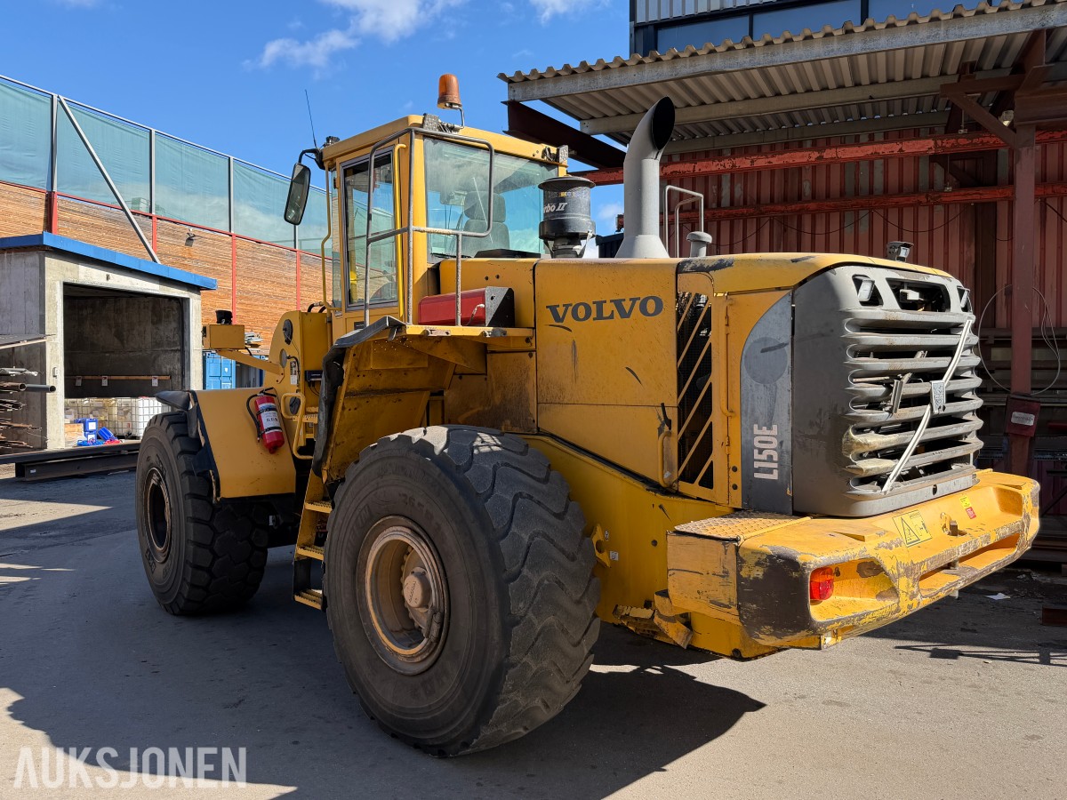 2006 Volvo L150E hjullaster – Sertifisert - 40 891 timer – Tamtron vekt – ryggekamera – hurtigfeste