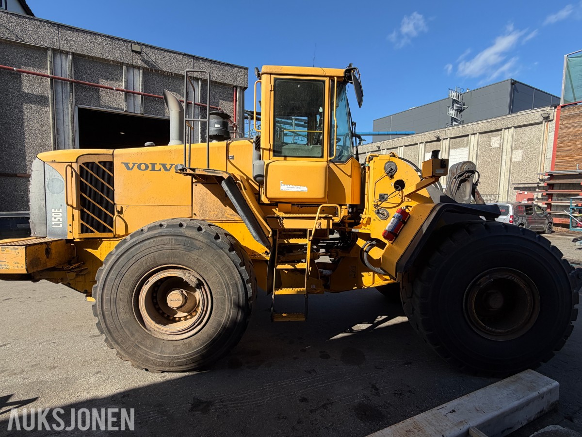 2006 Volvo L150E hjullaster – Sertifisert - 40 891 timer – Tamtron vekt – ryggekamera – hurtigfeste