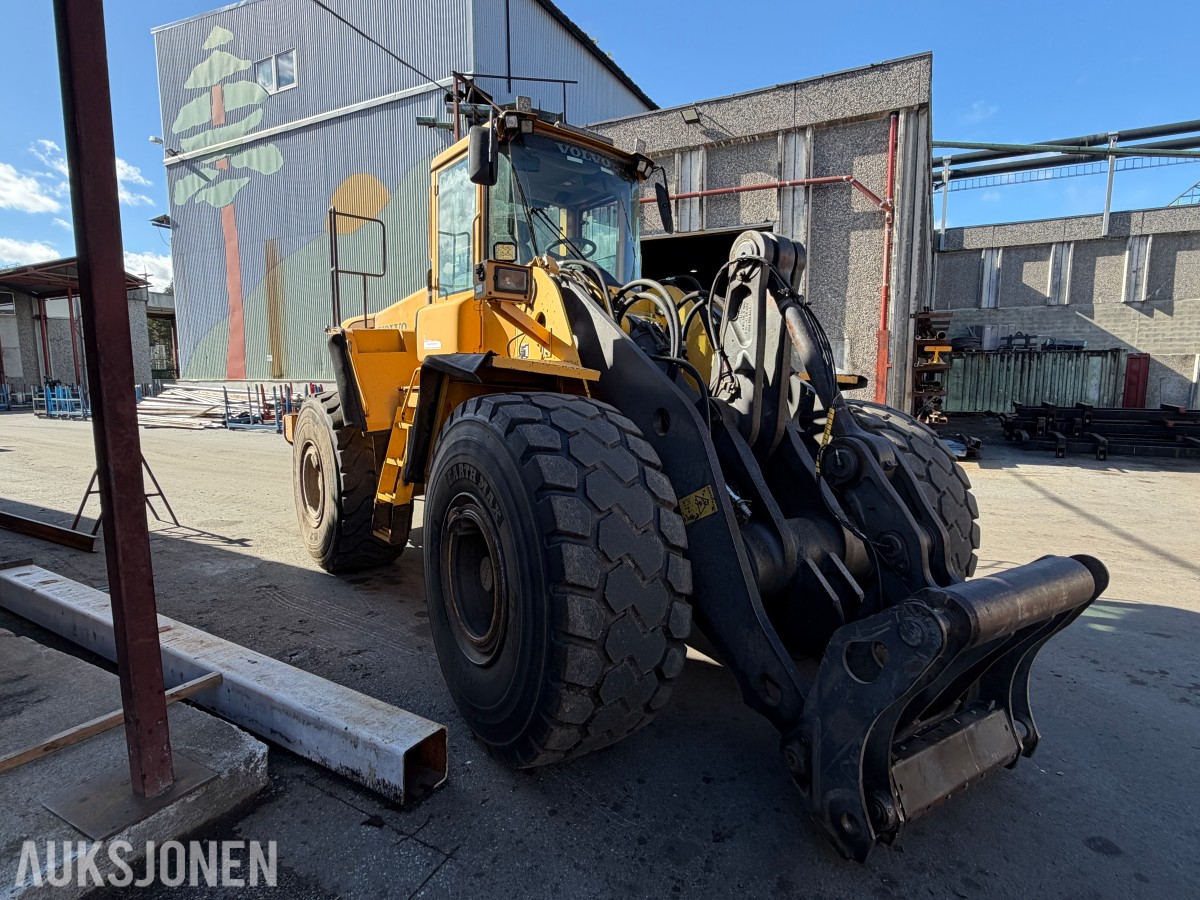 2006 Volvo L150E hjullaster – Sertifisert - 40 891 timer – Tamtron vekt – ryggekamera – hurtigfeste