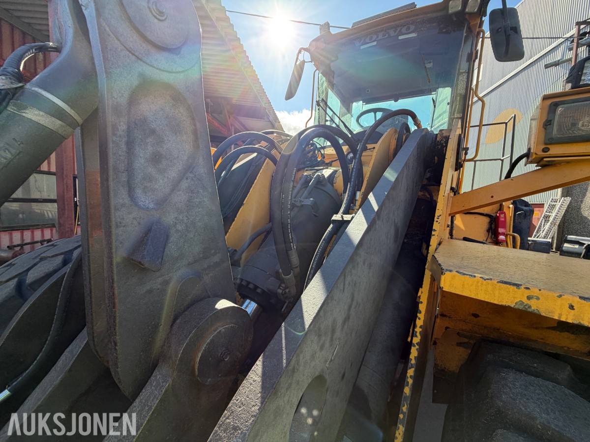 2006 Volvo L150E hjullaster – Sertifisert - 40 891 timer – Tamtron vekt – ryggekamera – hurtigfeste