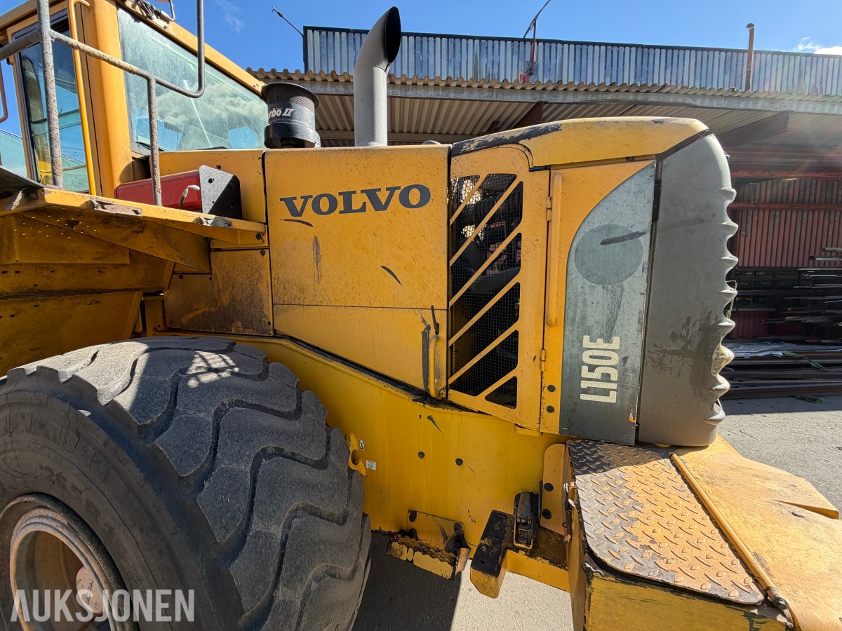 2006 Volvo L150E hjullaster – Sertifisert - 40 891 timer – Tamtron vekt – ryggekamera – hurtigfeste