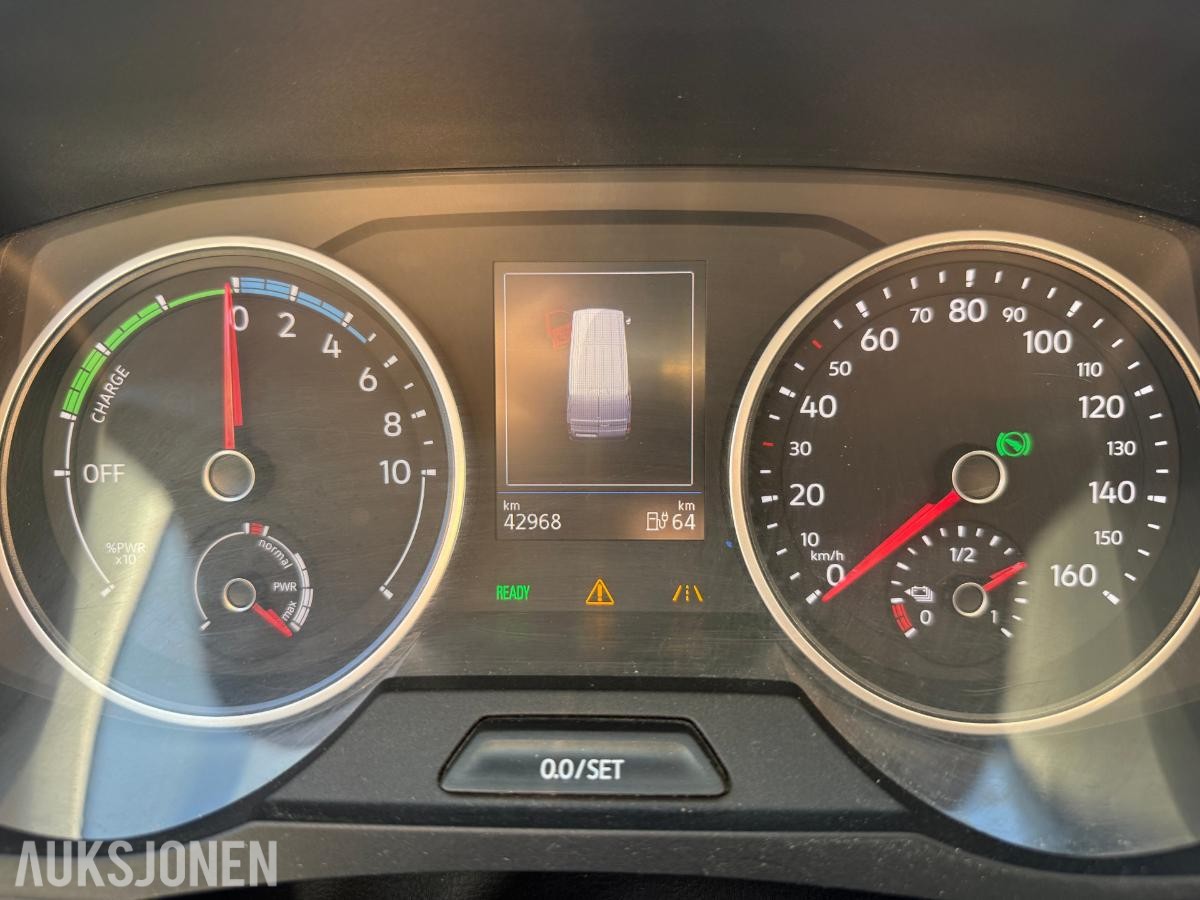 2019 Volkswagen e-Crafter – 42 968 km – Würth verkstedinnredning – elektrisk