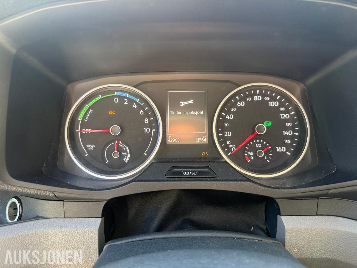 2019 Volkswagen e-Crafter – 42 968 km – Würth verkstedinnredning – elektrisk
