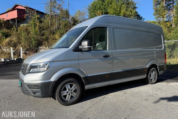2019 Volkswagen e-Crafter – 42 968 km – Würth verkstedinnredning – elektrisk