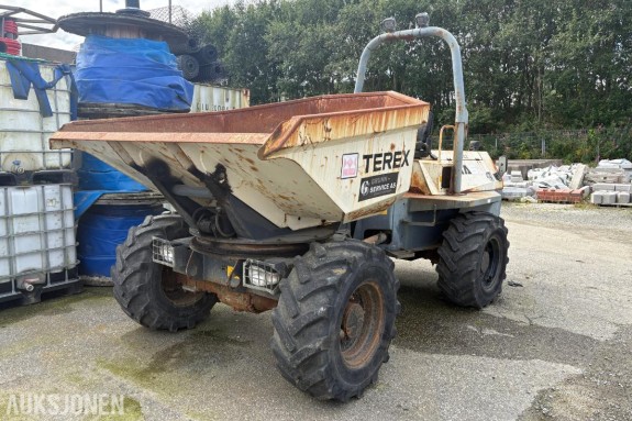 2013 Terex  TA6S 6-tonns svingdumper 4x4 – 2 365 timer – sertifisert