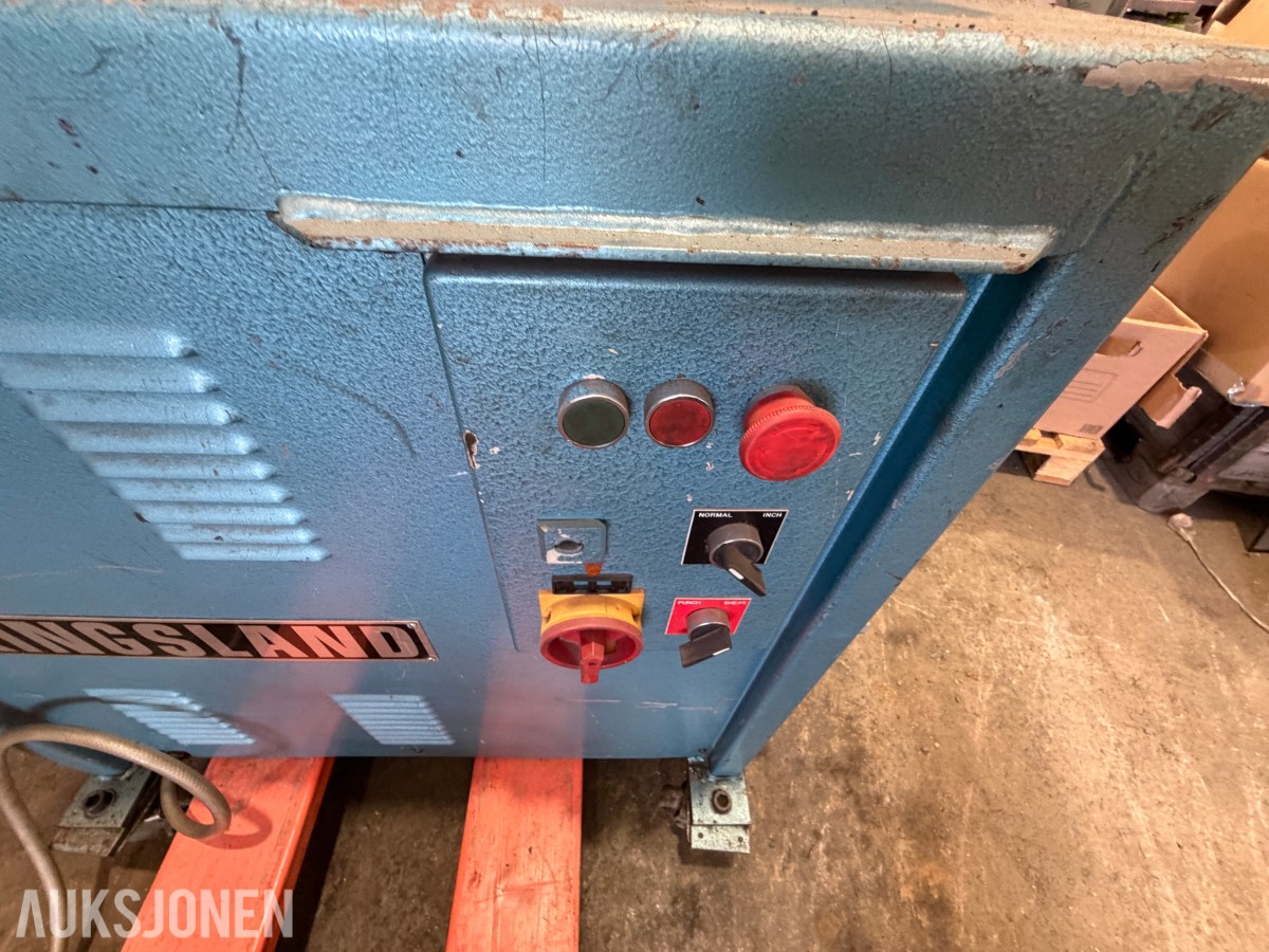 Kingsland 40XM kombinert metallbearbeidingsmaskin / stansemaskin / kombimaskin