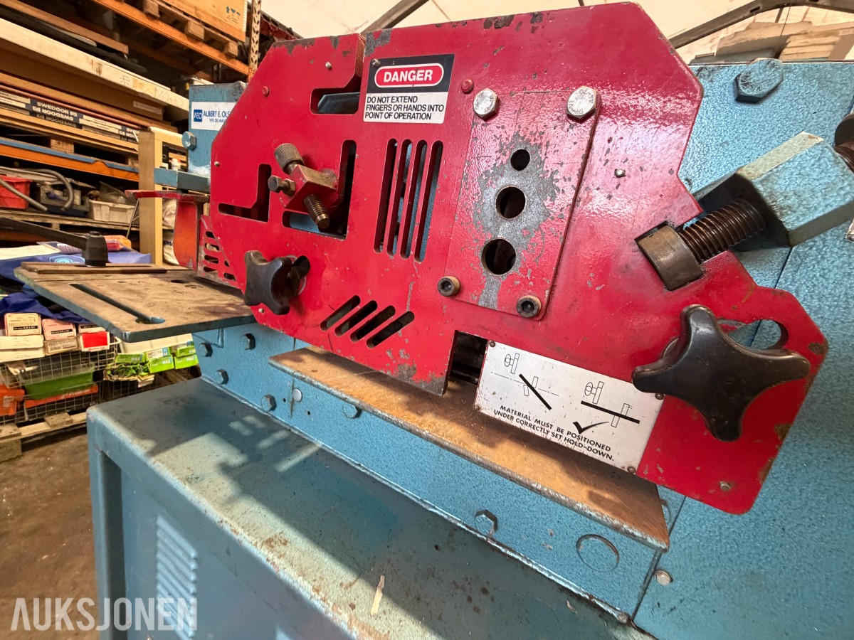 Kingsland 40XM kombinert metallbearbeidingsmaskin / stansemaskin / kombimaskin
