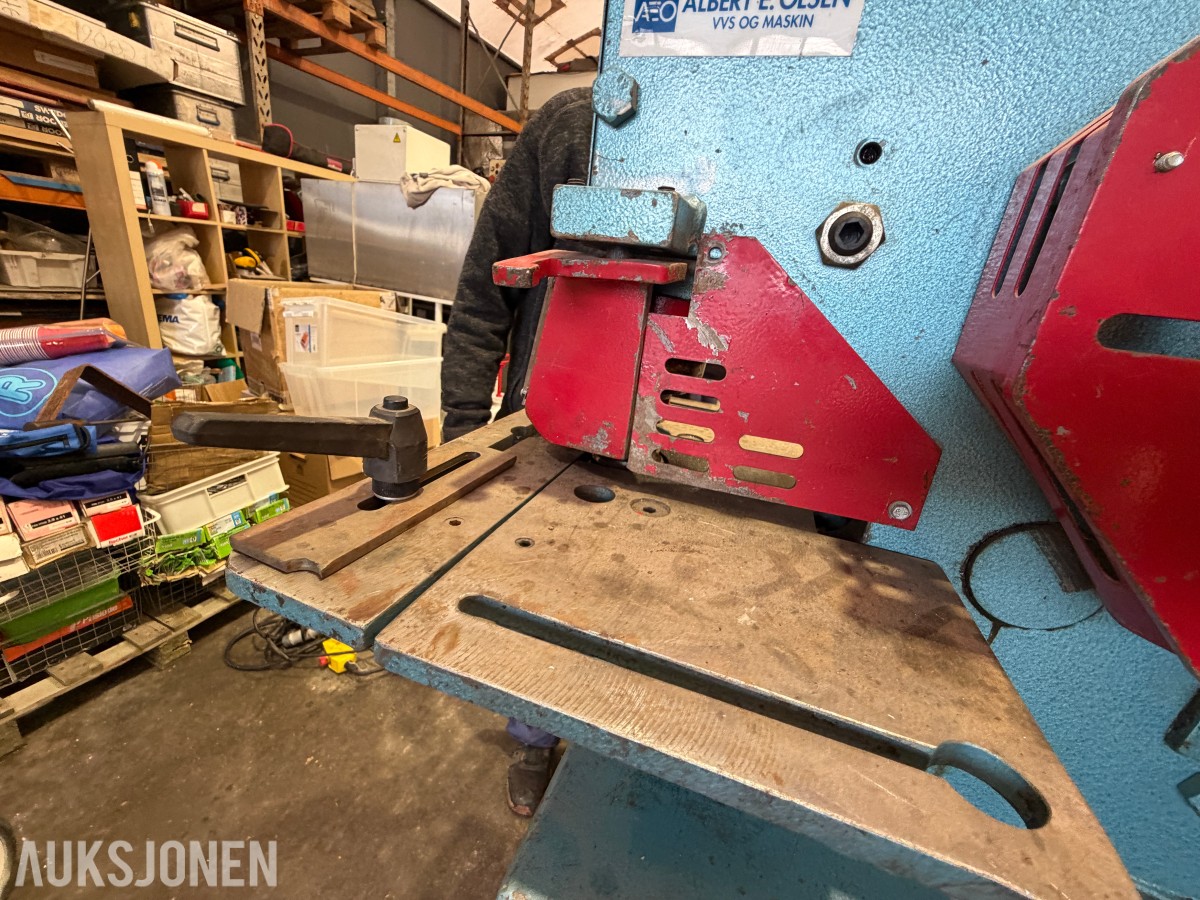 Kingsland 40XM kombinert metallbearbeidingsmaskin / stansemaskin / kombimaskin