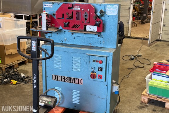 Kingsland 40XM kombinert metallbearbeidingsmaskin / stansemaskin / kombimaskin