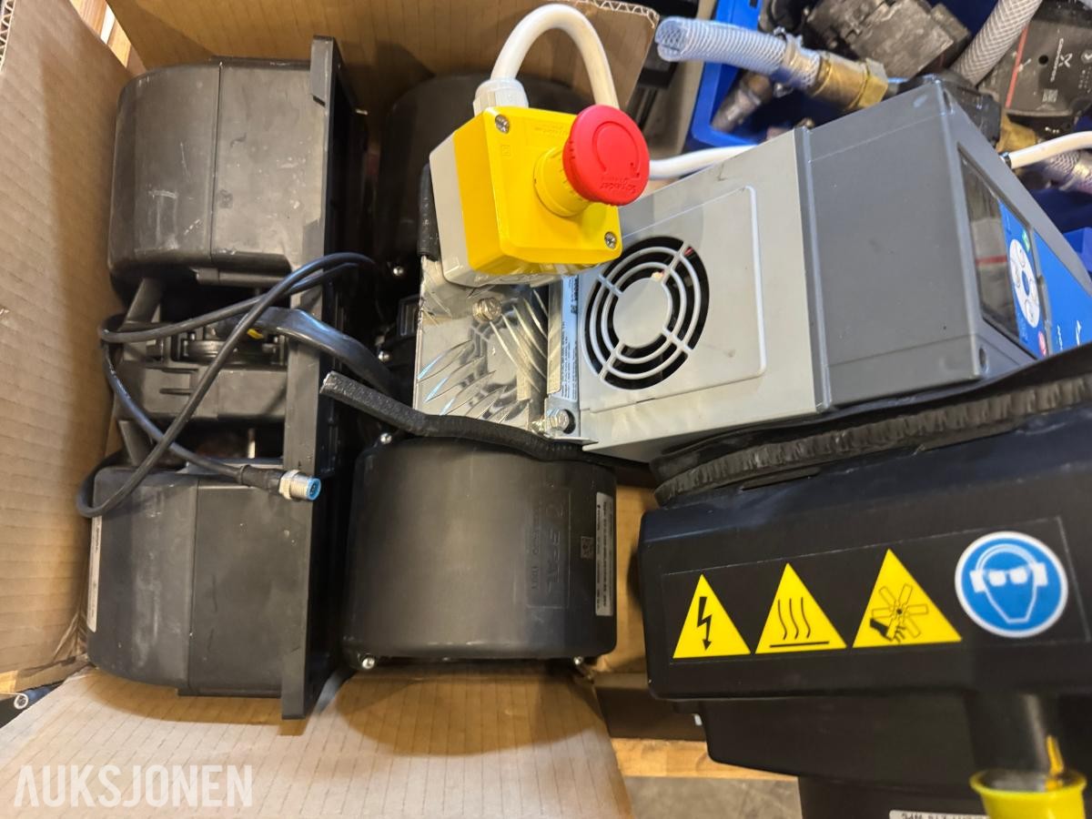 Palle med frekvensomformere - sirkulasjonspumper og vifter