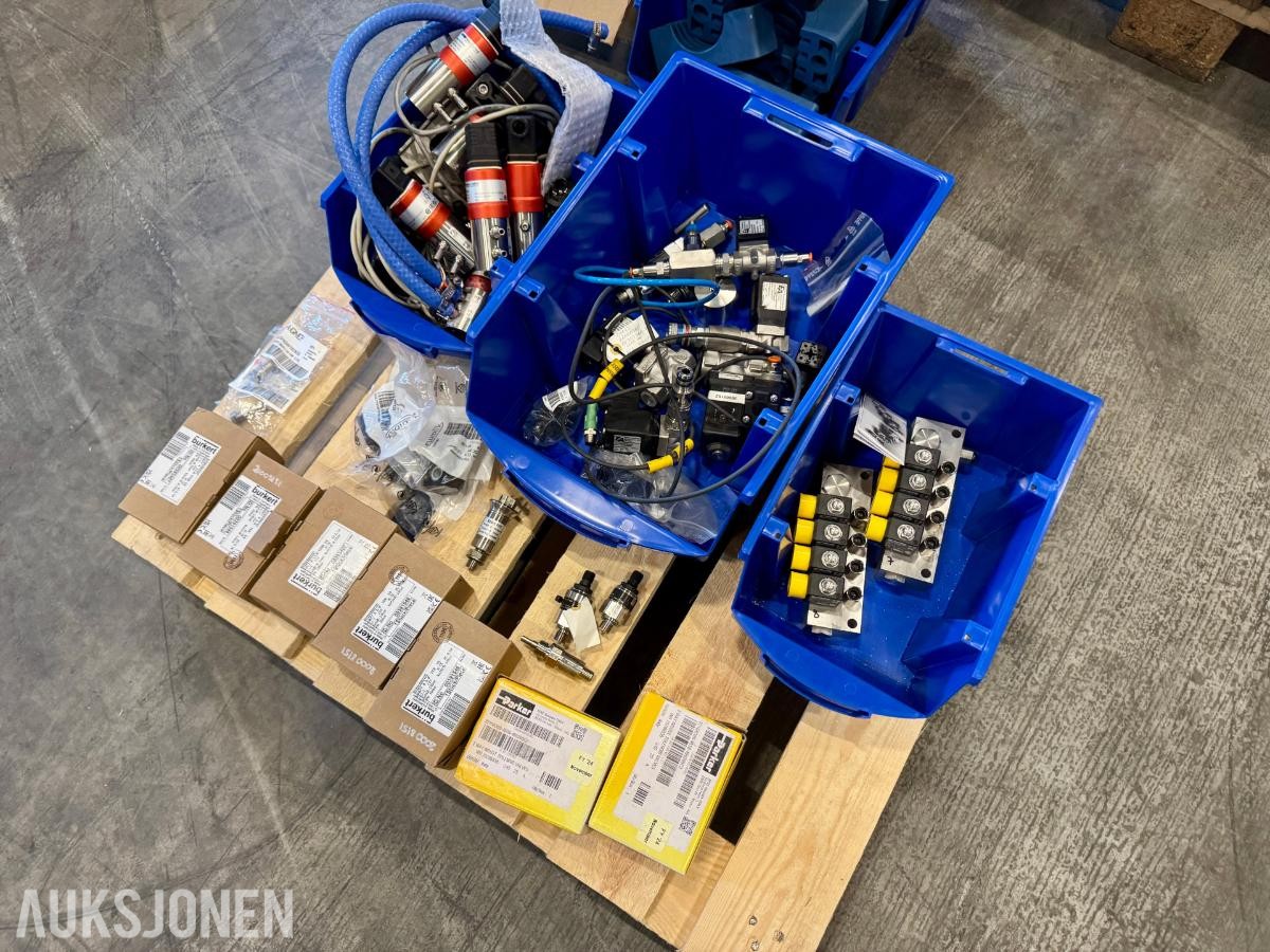 Palle med ventiler og instrumenter