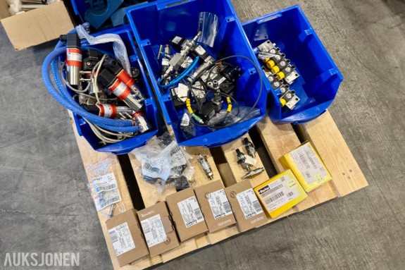 Palle med ventiler og instrumenter