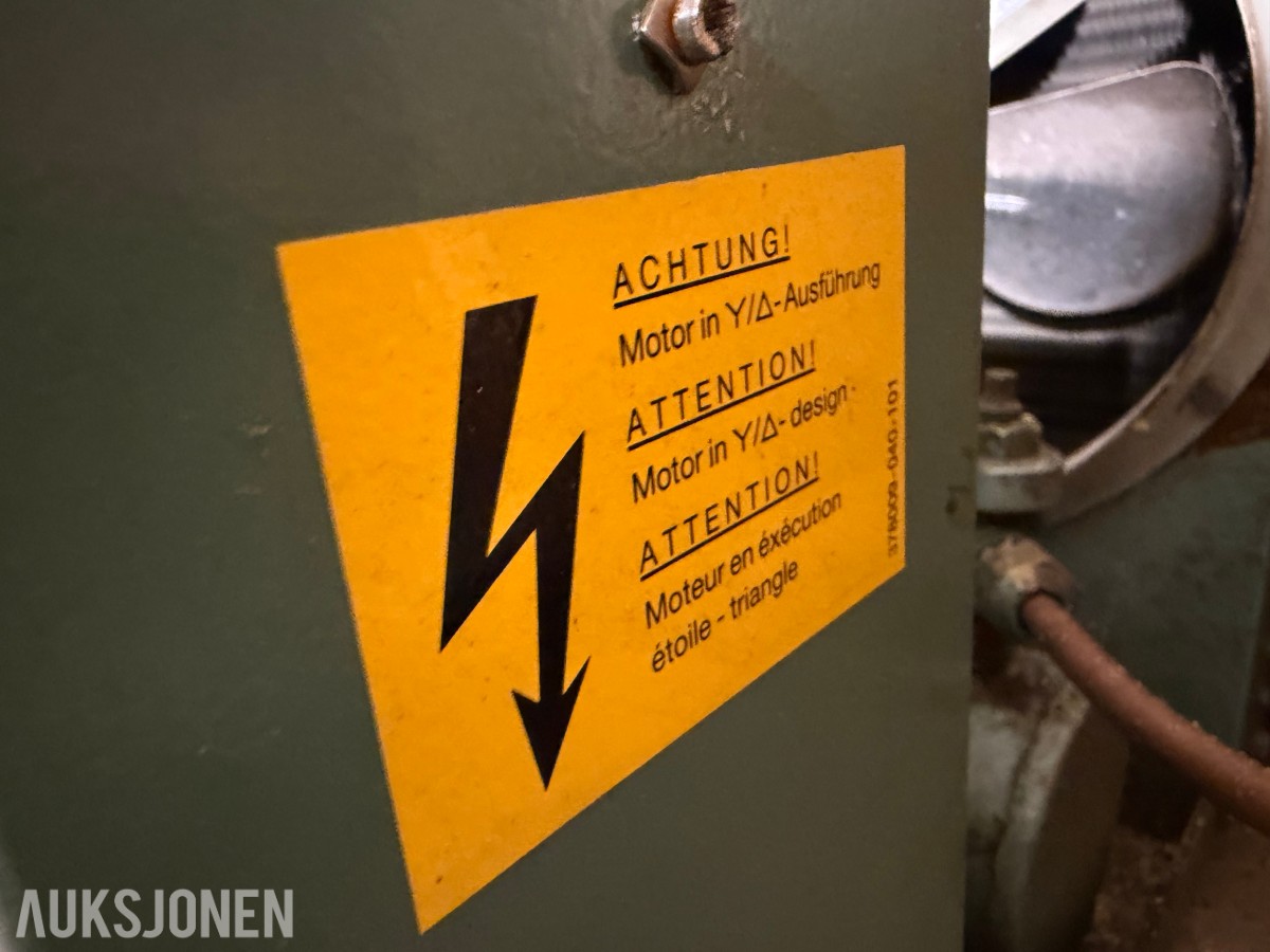Bitzer Kjøledisk med kjøleaggerigat og el. koblinger fra 1992