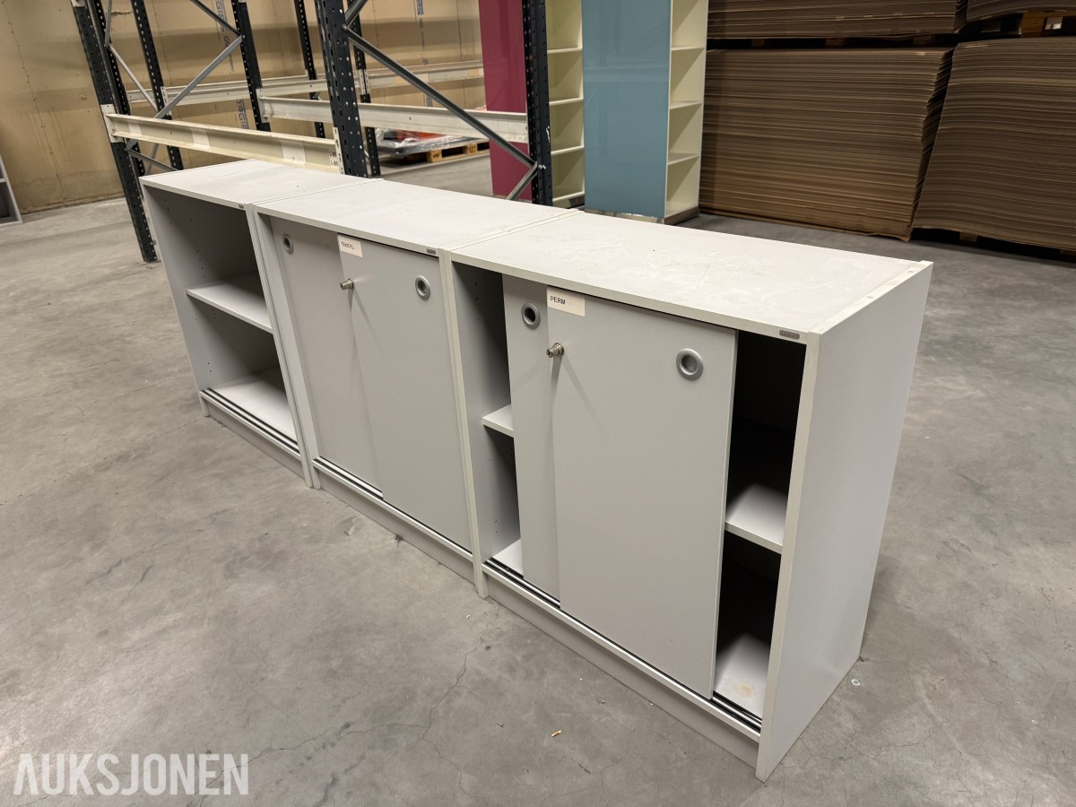 Aarsland Kontorskap 42X80X90-9stk like