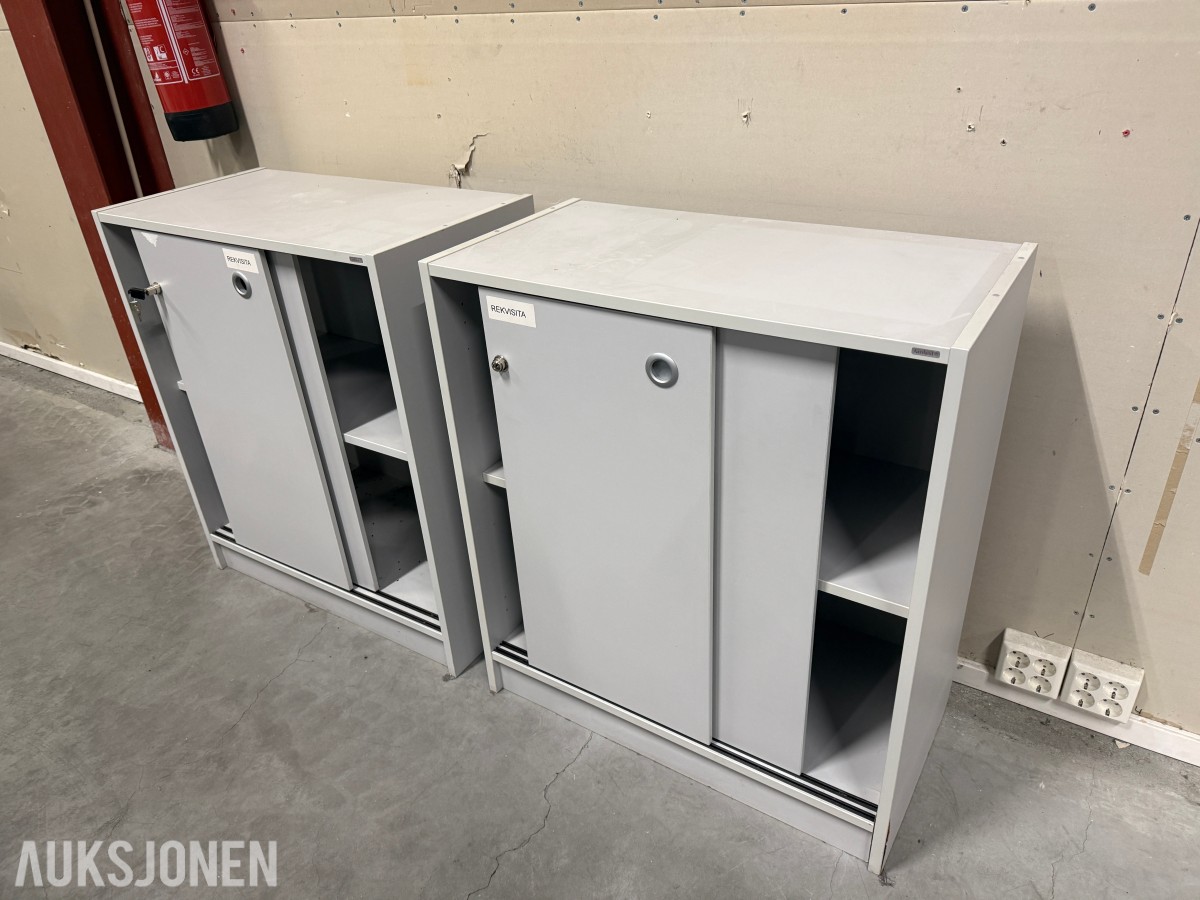 Aarsland Kontorskap 42X80X90-9stk like