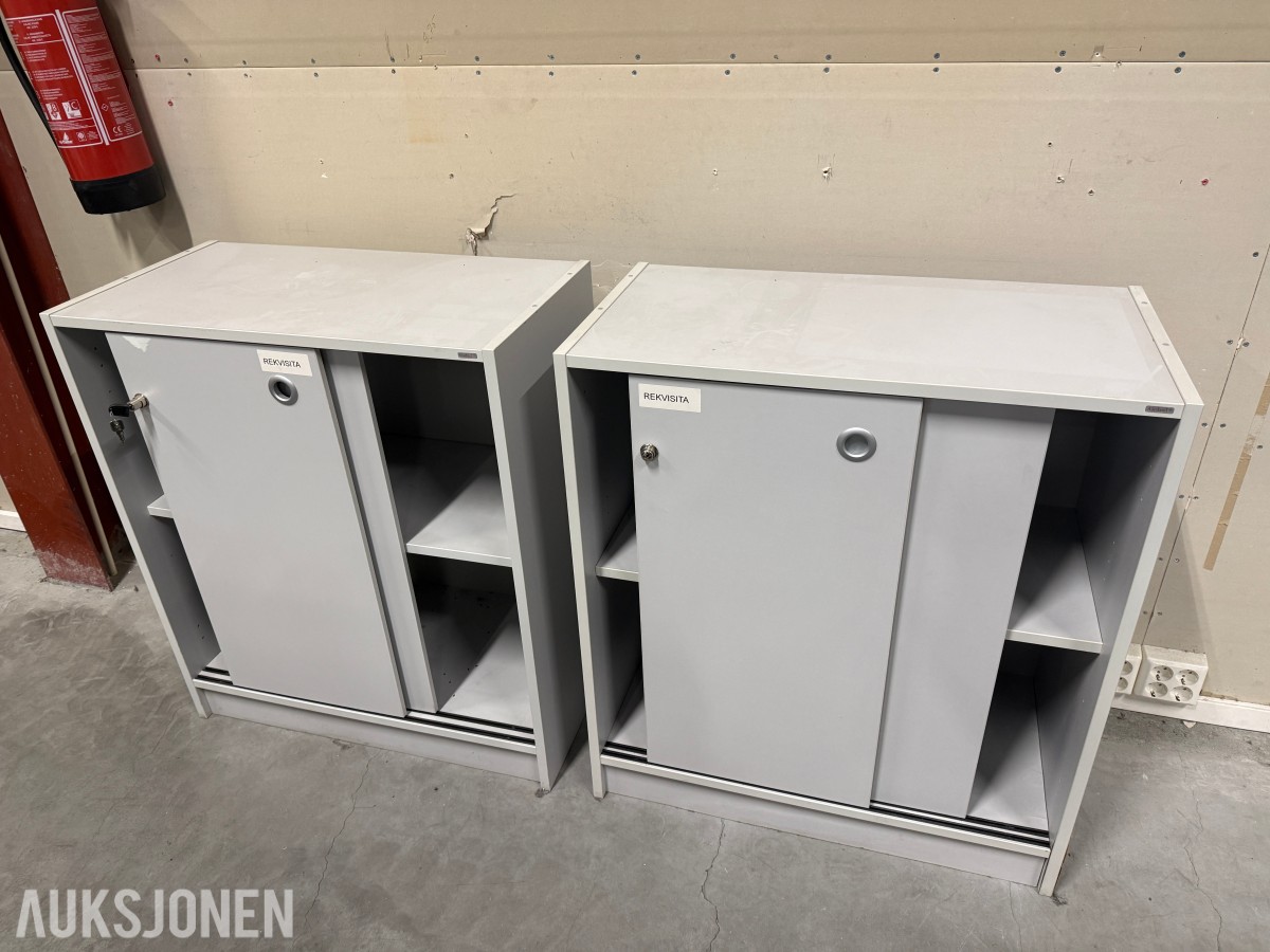 Aarsland Kontorskap 42X80X90-9stk like