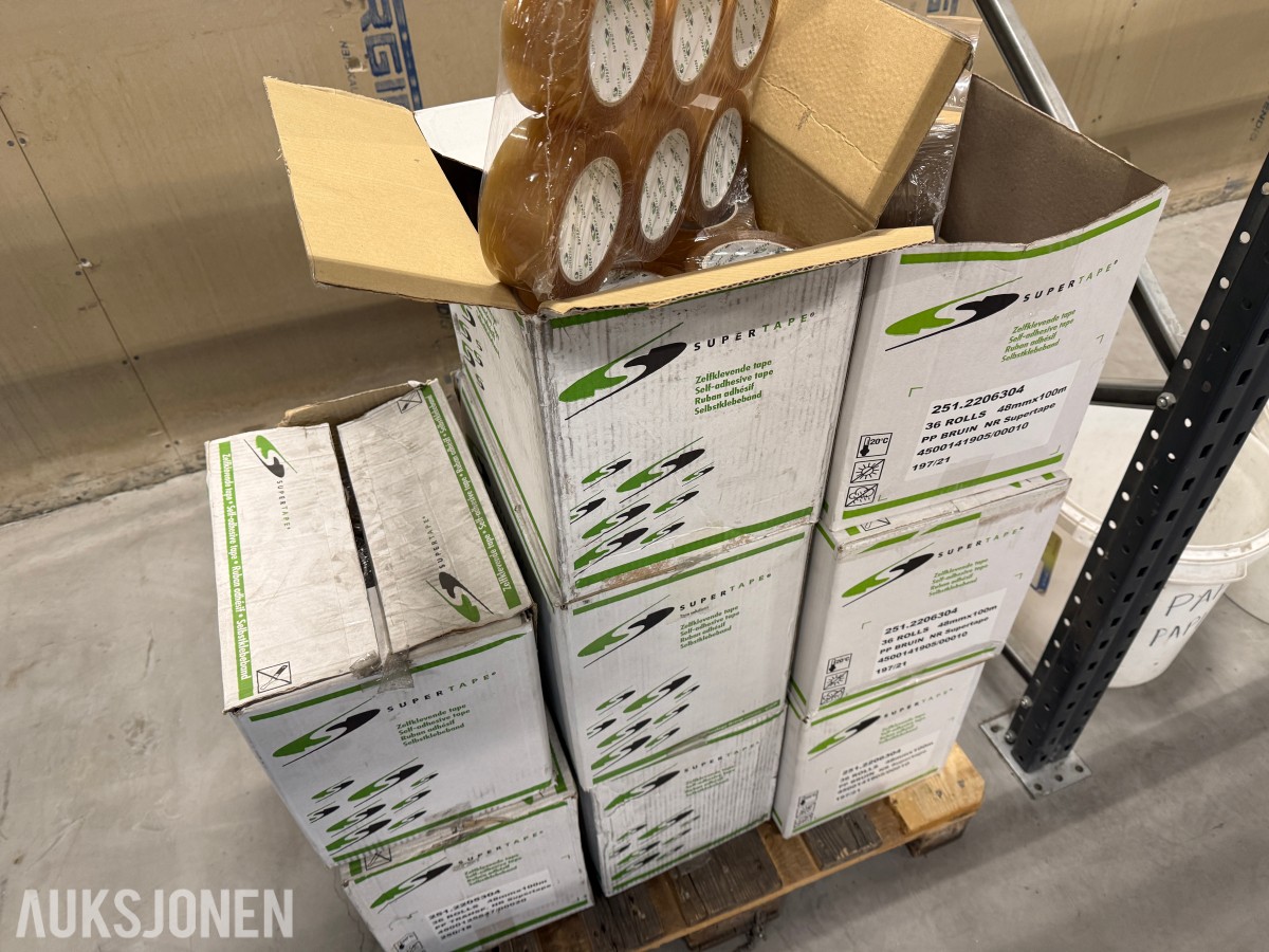 Tape Brun og klar 48X100