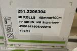 Tape Brun og klar 48X100