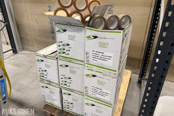 Tape Brun og klar 48X100