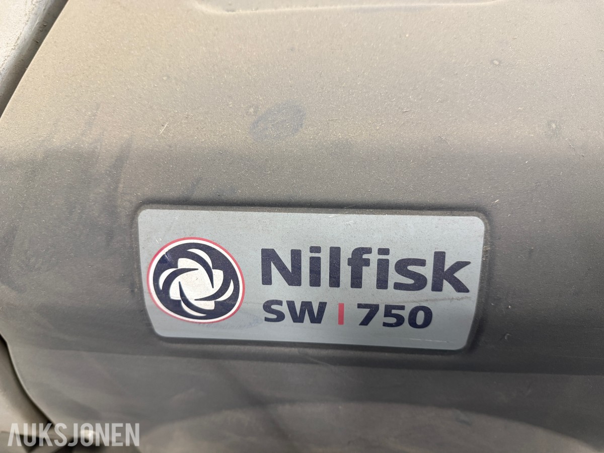 Nilfisk SW750 Sopemaskin