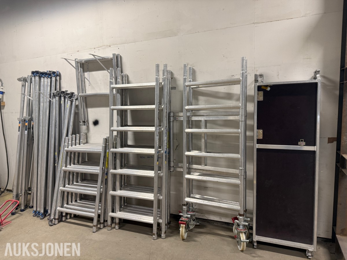 Rullestillas Aluminium 1 Rullebane