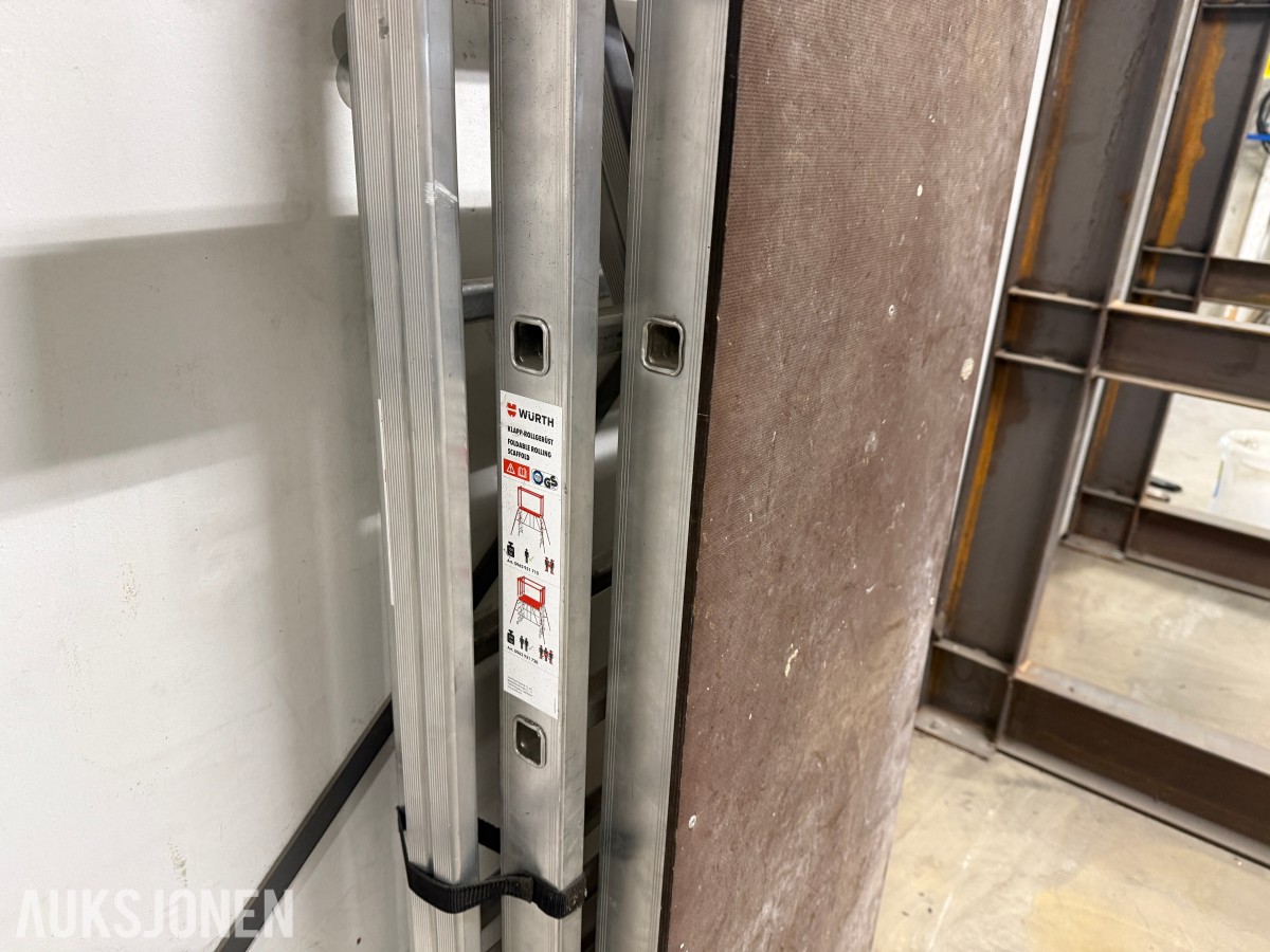 Rullestillas Aluminium