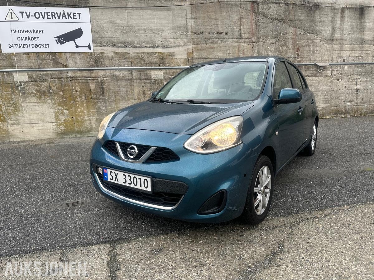 2014 Nissan Micra 1.2 80hk s+v dekk lav km 91000km